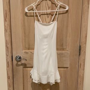 Semi formal white dress